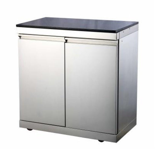 33 inch Stainless Steel Modular Outdoor Kitchen Cabinet with Granite Countertop