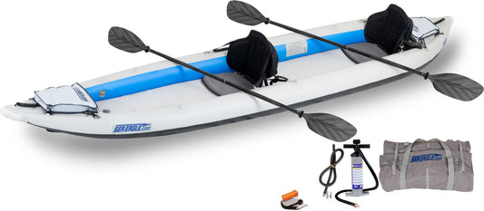465FT Fast Track Sea Eagle Inflatable Kayak Pro 2 Person Package