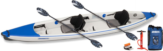 473RL Sea Eagle Razor Lite Inflatable Kayak Pro Tandem Package