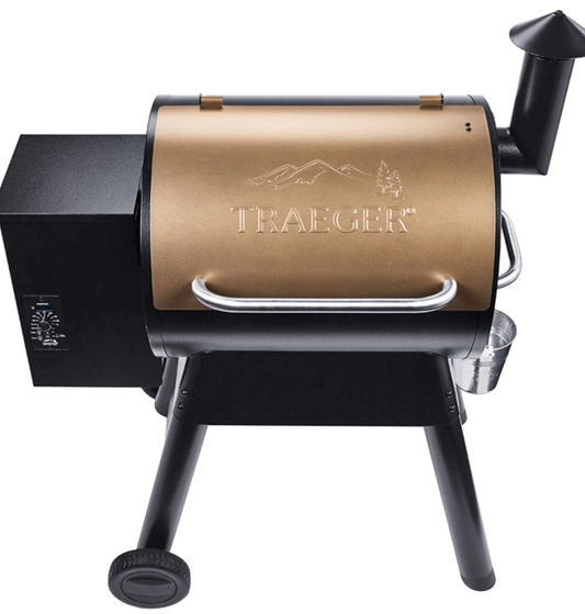 Traeger Grills Pro Series 22 Electric Wood Pellet Grill and Smoker Bronze