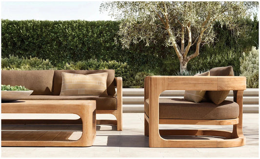 Vero Beach Collection-Outdoor Premium Teak Sofa Set